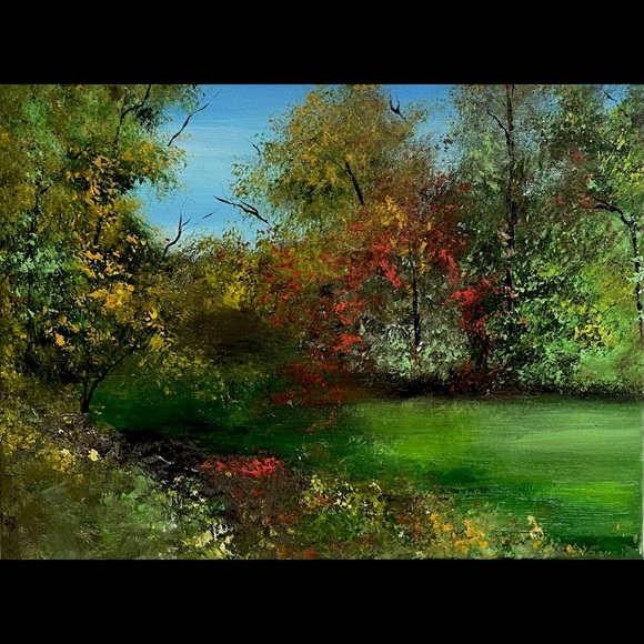 Other - ORIGINAL ACRYLIC LANDSCAPE PAINTING by me